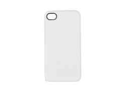 Чехол IPK01 iPhone cover белый (IPhone 4/4S пластик)