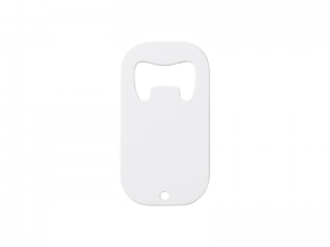 Sublimation Blanks Full White Stainless Steel Bottle Opener (3.8*7cm)