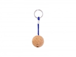 Engraving Blanks Cork Keychain w/ Magnet(Ball Shape)