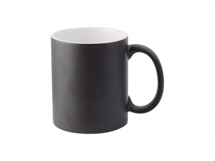 Taza Mágica 11oz (Negro Mate)