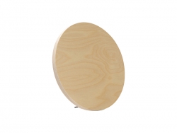 Sublimation Blanks Plywood Round Photo Frame(φ25.4*1.5cm)