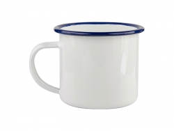 Caneca 12oz/360ml Esmaltada (Azul)