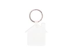 Sublimation Acrylic Keyring (House, 5*5*0.4cm)