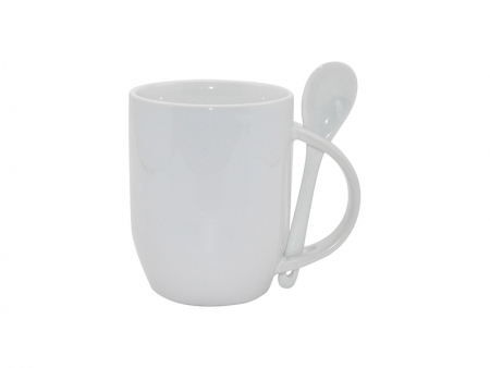 Color Sublimation Spoon Mug (White)