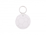 Sublimation Football Pattern HB Keyring (D5.5cm)