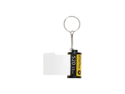 Key Chain Metal Dual Side Rotating Center Sublimation Oval