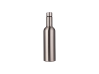 Sublimation 25oz/750ml Stainless Steel Wine Bottle (Silver)