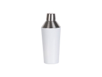 22oz/650ml Sublimation Stainless Steel Cocktail Shaker (White)