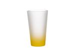 17oz Sublimation Glass Mug (Gradient Color Yellow)