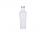 Sublimation 17oz/500ml Cone Shape Wine Bottle (White) MOQ:3000