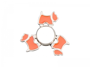 Sublimation Fidget Spinner(Dog, Orange)