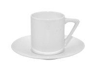 Sublimation 3oz coffee Set w Saucer