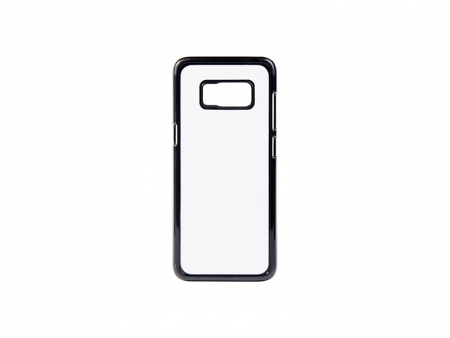 Carcasa con inserción para Samsung S8 G9500 (Plástico, Negro)