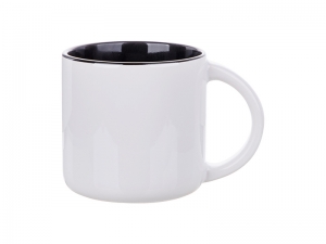 Sublimation 14oz Two-Tone Color Mug (Black)