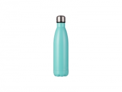 Sublimation 17oz/500ml Stainless Steel Cola Bottle (Mint green)