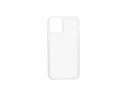 Sublimation iPhone 11 Pro Cover (Rubber, Clear)