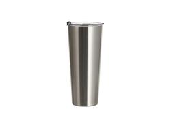 Garrafa de Água Inox 24oz/700ml (Prateado)