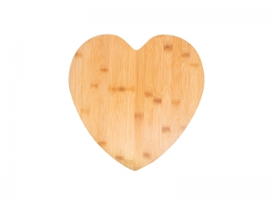 Heart Shaped Bamboo Cutting Board (33.5*33.5*1.5cm) MOQ:1000pcs