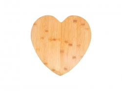 Heart Shaped Bamboo Cutting Board (33.5*33.5*1.5cm) MOQ:1000pcs