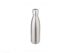 Sublimation 17oz/500ml Stainless Steel Coka Shaped Bottle(Silver)