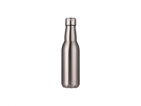 Sublimation 17oz/500ml Stainless Steel Beer Bottle (Silver)