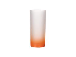 Copo Vidro 10oz (Cor Degradada Laranja)