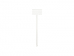 Sublimation Blanks Acrylic Drink Stirrers (4*14.3*0.4cm,Square)