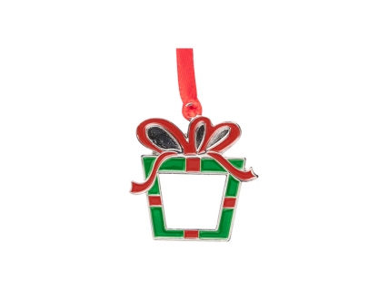 3&quot; Sublimation Metal Christmas Box Ornament