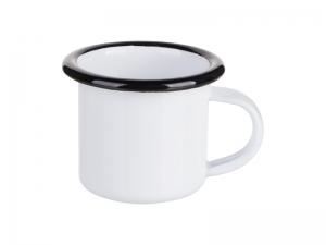 Sublimation 3oz/100ml Enamel Mug (Black Edge)