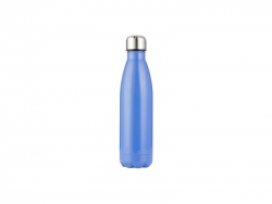 Sublimation 17oz/500ml Stainless Steel Cola Bottle (Blue)