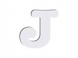 Letras HB Sublimación -J (10*10cm)