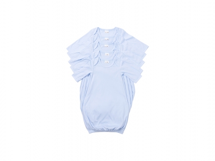 Pijama Bebé Manga Larga Talla S (Azul Claro,0-3M)