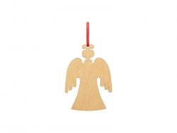 Sublimation Blanks Double-sided Plywood Ornament (Angel)