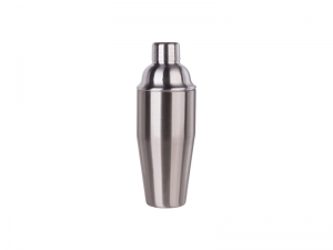 Sublimation 750ml Stainless Steel Cocktail Shaker (Silver)