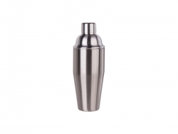 Sublimation 750ml Stainless Steel Cocktail Shaker (Silver)