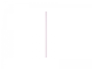 20cm Straight Pink Glass Straw