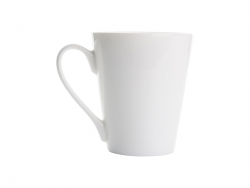 12oz Taza Latte de porcelana de ceniza de hueso