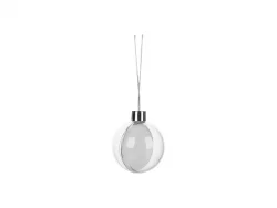 Adorno Plástico Pelota con Cuerda(φ8.5cm) 
