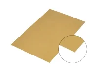 Placa Buzon De Aluminio Color Oro – Perfiherrajes IMMSA