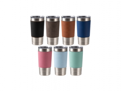 Engraved Blanks 20oz/600ml Laserable Leatherette Tumbler