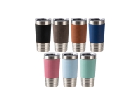 Engraved Blanks 20oz/600ml Laserable Leatherette Tumbler