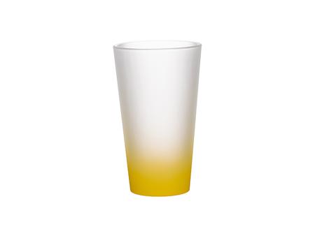 Vaso Cristal 17oz (Color Degradado Amarillo)