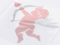 Faux Rhinestone Transfer Sheet (Cupid&#039;s Arrow, 9.5*10cm)