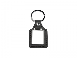 Sublimation Rectangle Leather Key Chain