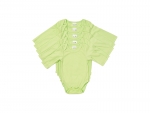 Sublimation Blanks Baby Onesie Long Sleeve(Green)