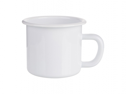 Sublimation 12oz/360ml Enamel Mug (White Edge) MOQ: 3000pcs