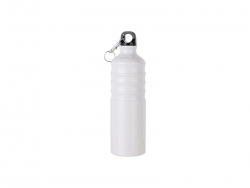 Sublimation 750ml Aluminum Water Bottle (White)