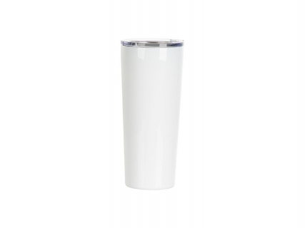 Sublimation 22oz/650ml Stainless Steel Tumbler (White)