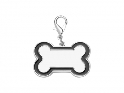 Sublimation Dog Tag (Black Edge, 3*4.5cm)