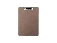 Sublimation PU Leather Clipboard with Metal Clip (Gray, A4 size